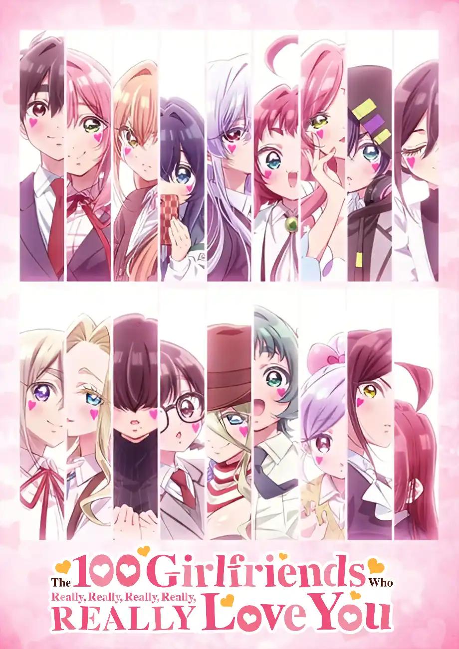 Poster de Kimi no Koto ga Daidaidaidaidaisuki na 100-nin no Kanojo 3